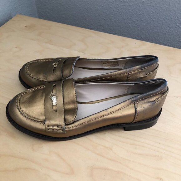 C WONDER Leather Penny Loafers - Picture 5 of 10
